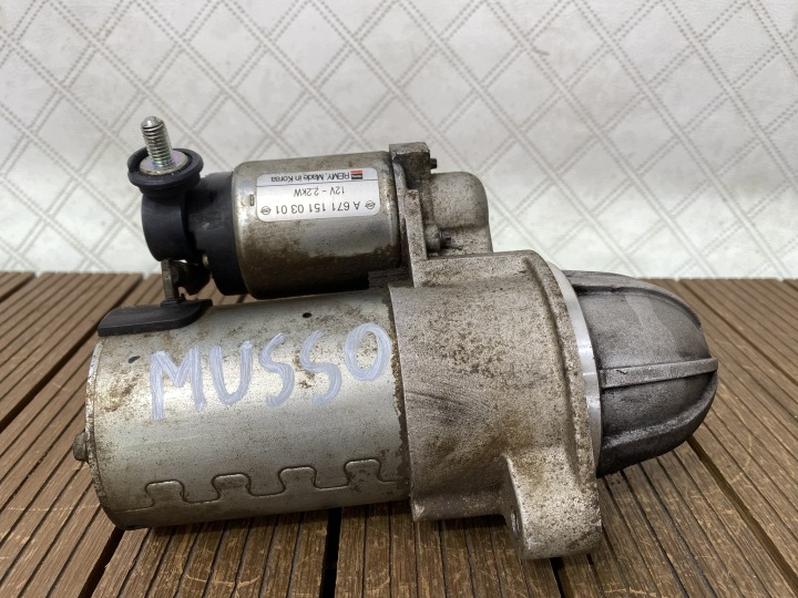 SSANGYONG MUSSO II Q200 18- 2.2 E-XDI starter A6711510301 OE