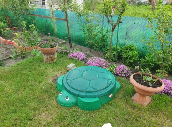 LITTLE TIKES складана пісочниця садова басейн черепаха що закривається 2 сидіння — фото 10