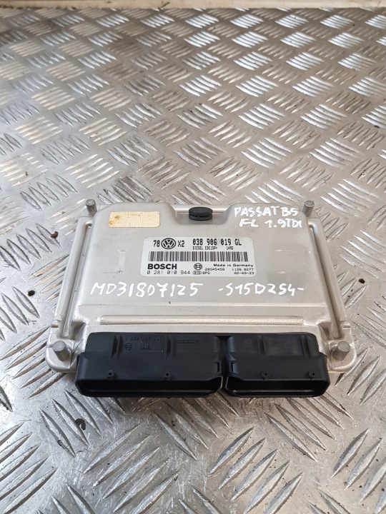 kompjuter računalo motora 038906019GL 0281010944 VW PASSAT B5 FL 1.9 TDI EUROPA