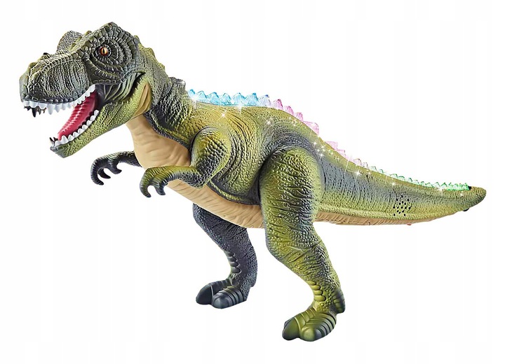 INTERACTIVE REMOTE CONTROLLED DINOSAUR WALKS LED FOR KIDS SOUND Manufacturer code 1660
