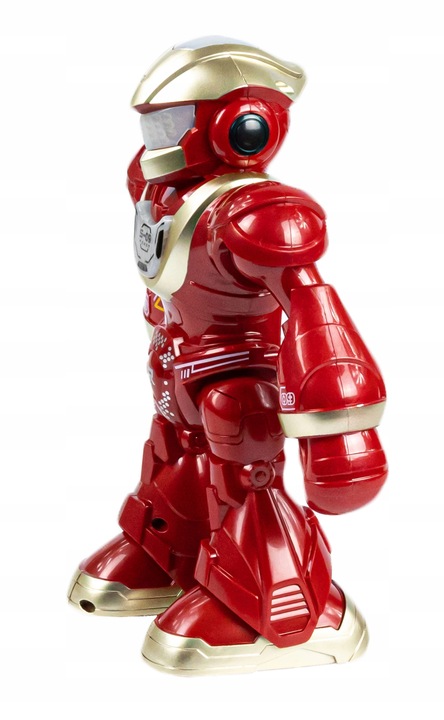 PROGRAMMABLE INTERACTIVE ROBOT DANCING RC FOR CHILDREN LED + REMOTE CONTROL Main color shades of blue