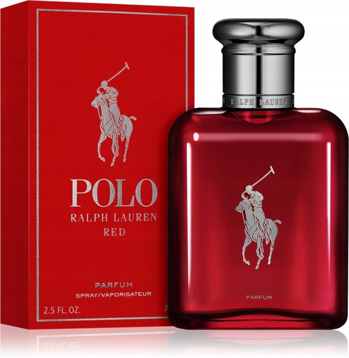 ralph lauren polo red parfum ekstrakt perfum 75 ml     