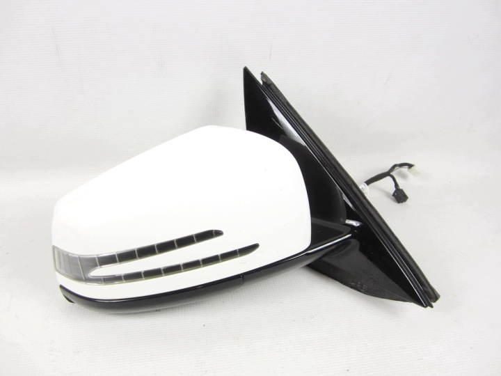 specchietto retrovisore destro Asystent 10+8 Mercedes W212 Lift Europa Biale 149