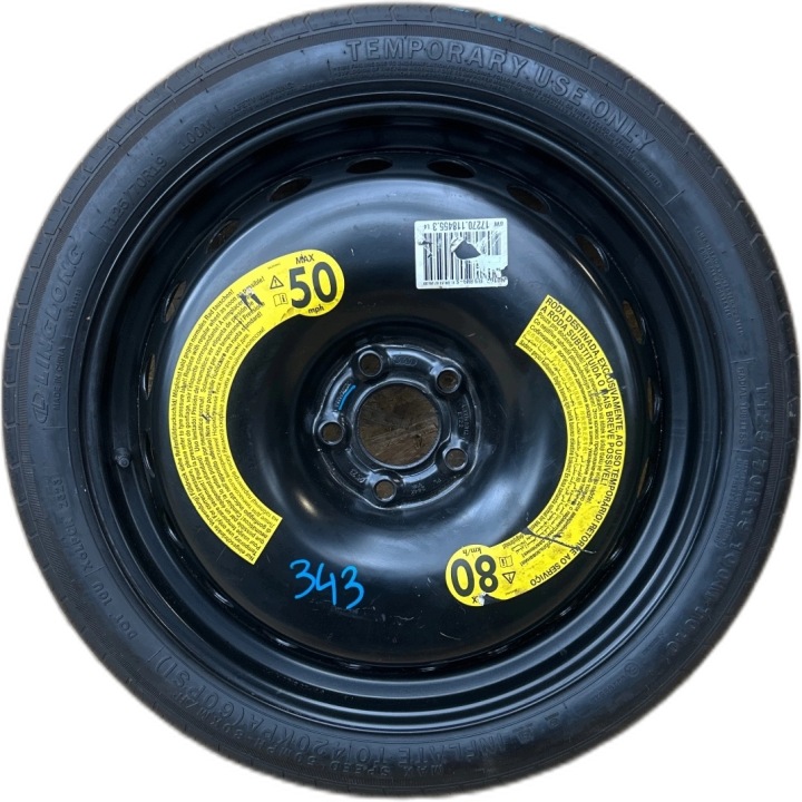 Koleso Dojazdové Audi A4 B9 A5 8W 5x112 125/70/R19 ET22