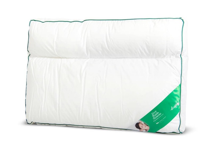 Polštář 50x60 2 komorový matracový bavlněný 900 g bílý