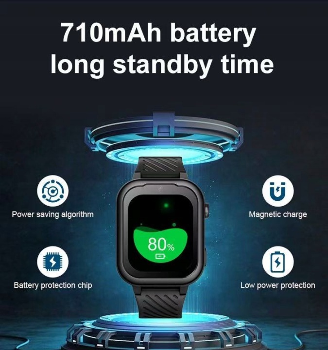 SMARTWATCH ZEGAREK для дітей GPS 4G розмови чохол SIM апарат телефон — фото 8