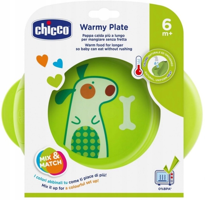Тарілочка Chicco синій пластик (вживаний)