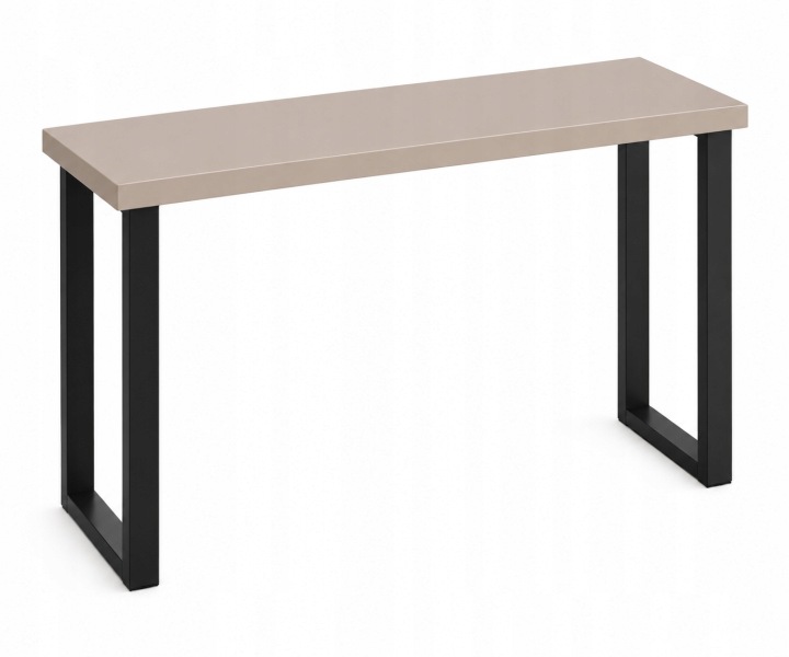 Konzolový Stolek loft pomocný stůl 90x30x90 metalové nohy