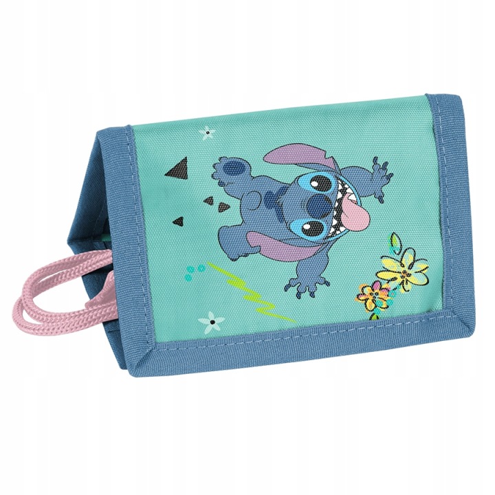 PASO гаманець розкладний дитячий DISNEY квіточки LILO&STITCH