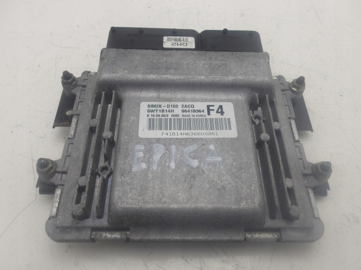 CHEVROLET EPICA 06-12 2.0 24V computer control unit of the engine 96418364 5WY1B14H