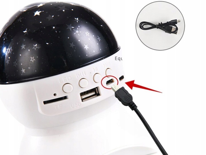 Проектор зірок нічник неба star led колонка bluetooth usb проектор — фото 6