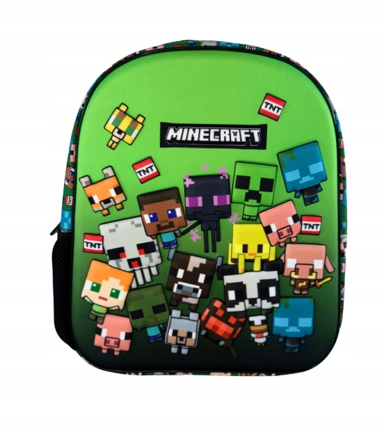 PLECAK PRZEDSZKOLNY DLA PRZEDSZKOLAKA MINECRAFT персонажі маленький туристичний