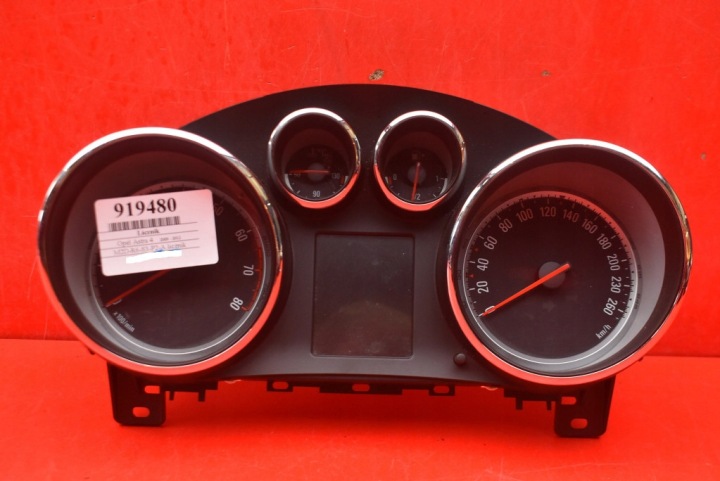 quadro strumenti TACHIMETRO contagiri OROLOGIO EU 13374903 OPEL ASTRA 4 IV J 1.6 16V 115 KM 09-12