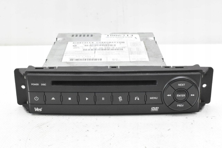 RADIO radio P05064063AE CHRYSLER TOWN AND COUNTRY 07-16