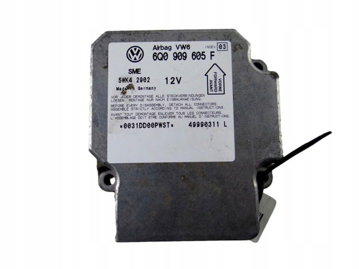 module SENSOR airbag VOLKSWAGEN GOLF IV 6Q0 909 605F