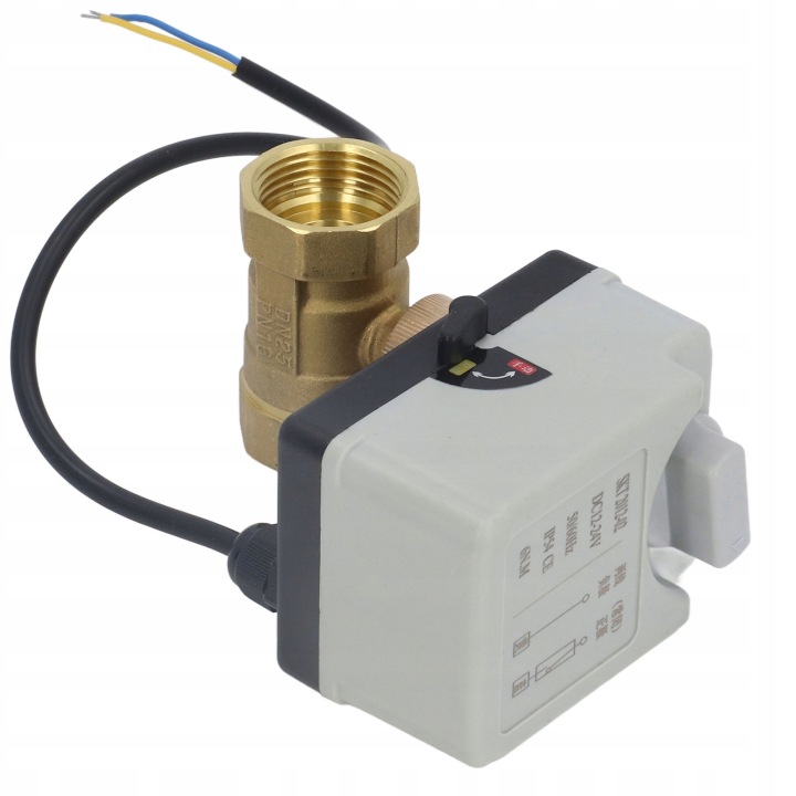 Elektrokulový Ventil DN25 DC12 24V Pohon Vody Kulový Kohout