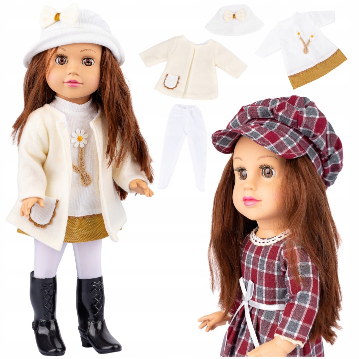 LALKA BOBAS INTERAKTYWNA ŚPIEWA MÓWI 2x UBRANKA