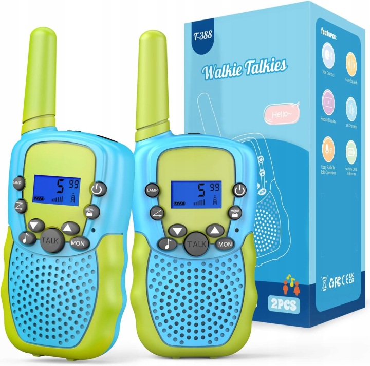 Рації для дітей 2 шт. WALKIE TALKIES T-388