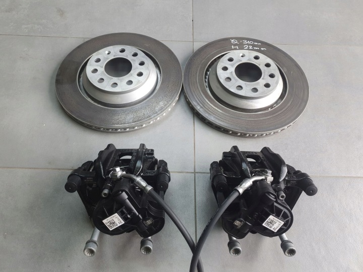 Cupra Formentor discs rear part 310MM plates calipers 5WA615405AE 5WA615406AE
