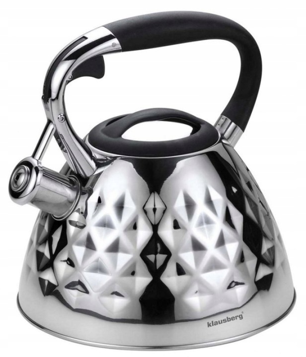 Klausberg Konvice 3L KB7413 Ocel Inox Do Kuchyně Gaz Elektrická
