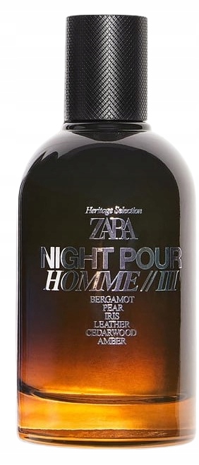 zara night pour homme iii