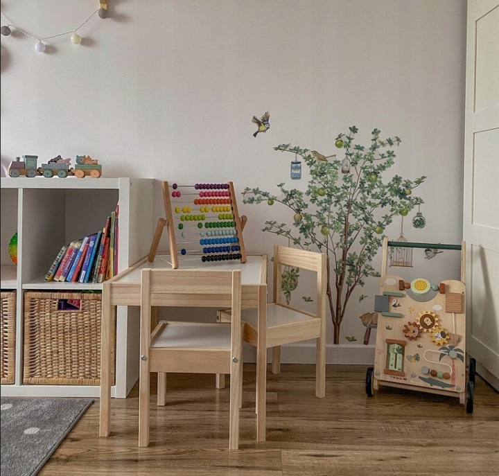 IKEA LATT Столик дитячий і 2 стільця Дерево — фото 6