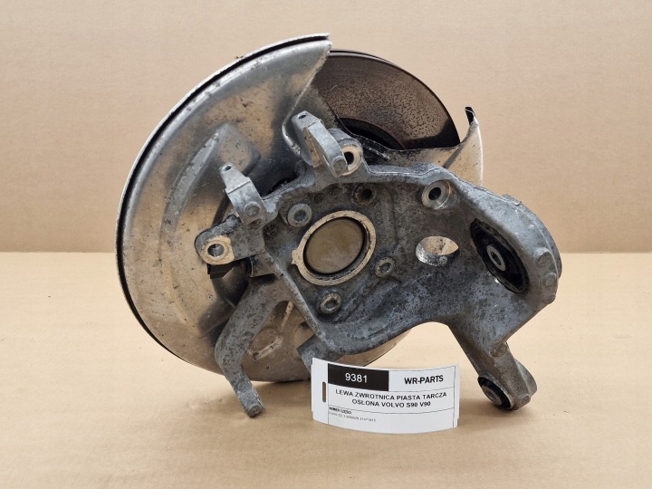 links hinten Achsschenkel Radnabe Radlager schenkel Bremsscheibe Blende Abdeckung VOLVO S90 II V90 II