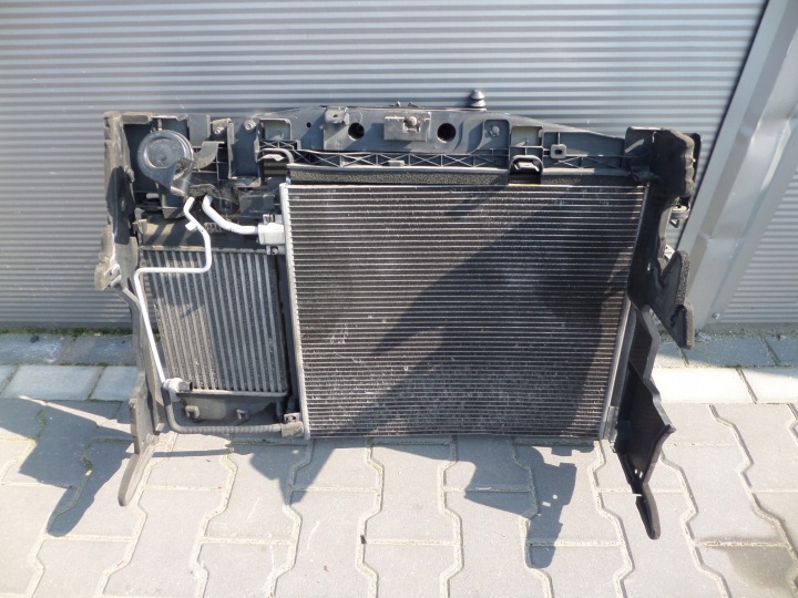 air conditioning radiator of water fan intercooler NISSAN QASHQAI J11