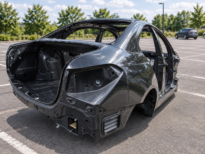 IDEALNA Radhaus Längsträger heck hinten rechts MERCEDES A KLASA W177