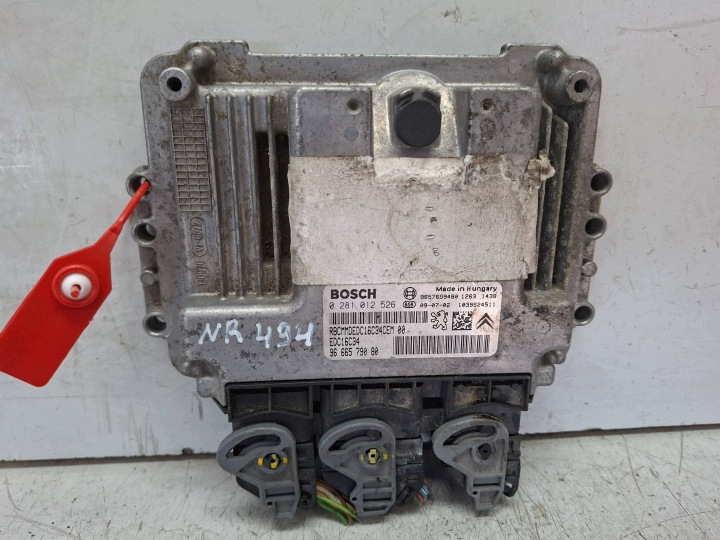 Bedienteil DES MOTORS 0281012526 9666579080 9657699480 PEUGEOT 206 C3 1.4 HDI