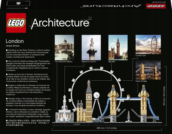 Lego 21034 architecture лондон — фото 6
