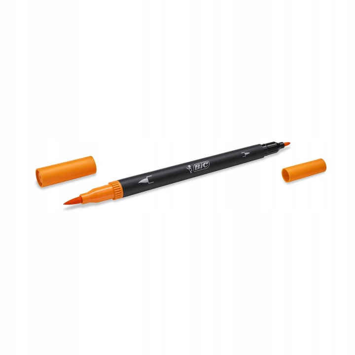 Фломастери INTENSITY DUAL TIP двосторонні 12 кол. BIC (вживаний) — фото 6