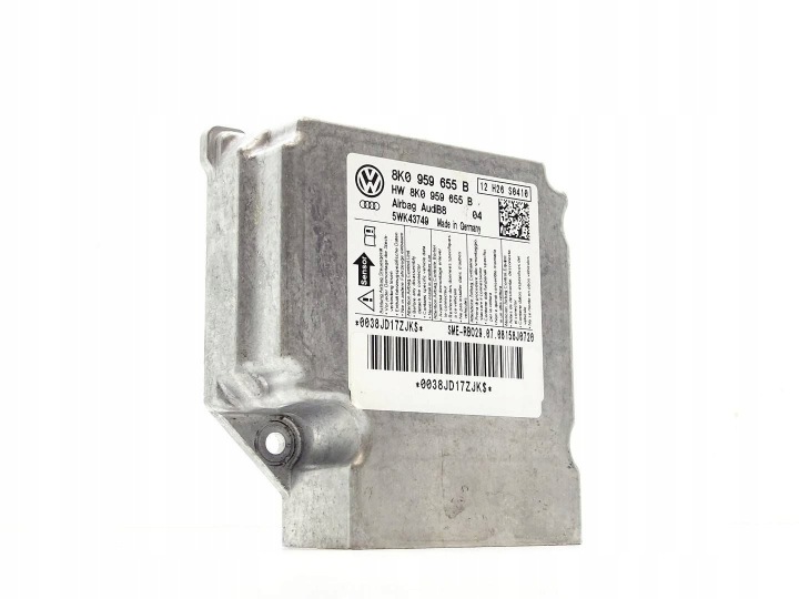modul SENSOR airbagov airbag AUDI A4 B8 A5 8T 8K0959655B