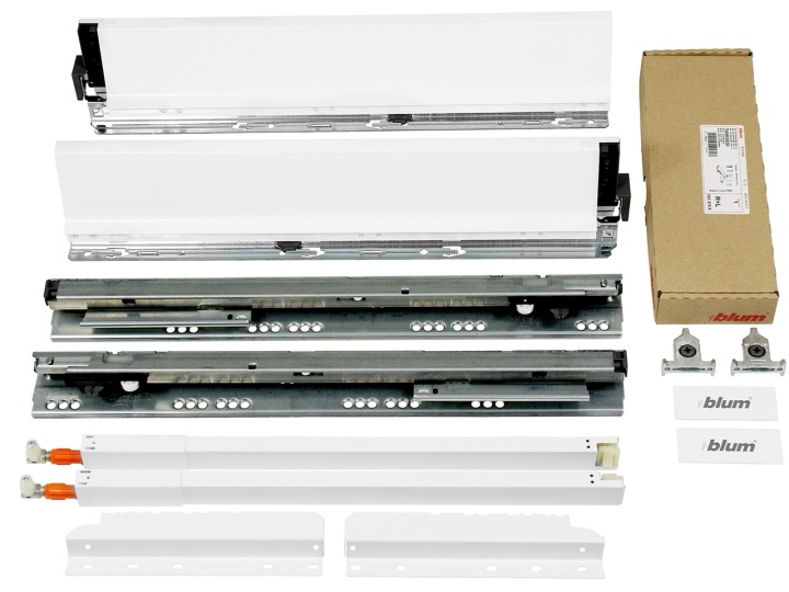 Blum Tandembox Tip-on S Brzdovým Systémem 350 MM Vysoký, Antaro