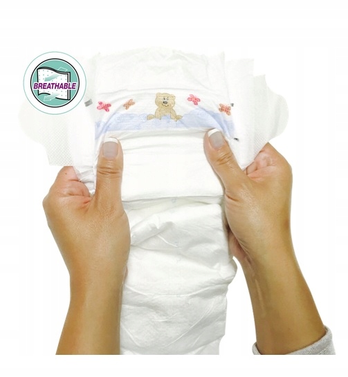 Підгузки Bambo Nature1 Newborn 2-4 кг 22 шт. dlaNoworodka Проти Попрілостям — фото 9