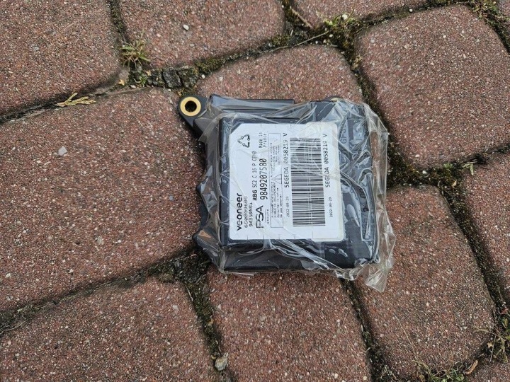 Bedienteil airbag NIEWYSTRZELONY AIRBAG Opel Mokka B 9849207580