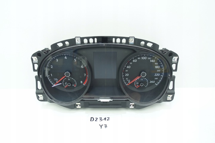 quadro strumenti TACHIMETRO contagiri OROLOGIO VW GOLF VII 7 5G 56510KM 5G1920740D