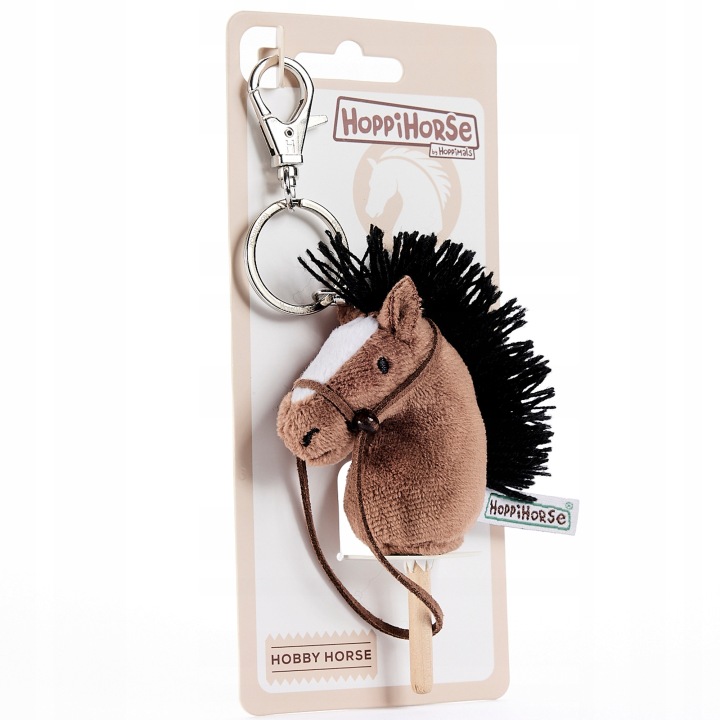 BRELOK HOBBY HORSE коричневий 12 см, SNIBBS — фото 6