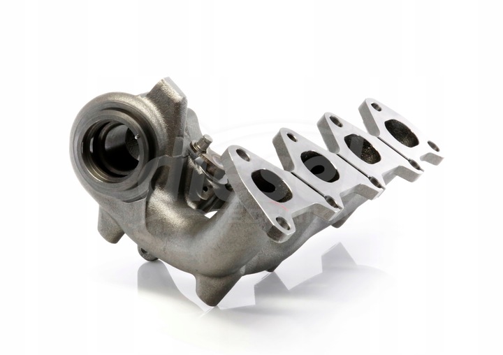 новый коллектор. фото выпускного коллектора с турбиной шкода актавия. новый коллектор. новый коллектор. Holset hx35 на штатный коллектор ом 606.