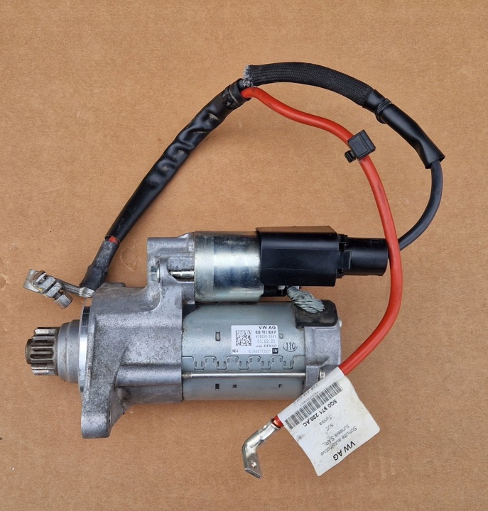 Moteur du démarreur 02E911024P VW SEAT SKODA AUDI IDEAL Comme Neuf
