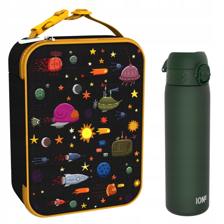 Láhev Na Pití 0,5L Termo Lunch Bag Snídaňová Sada Do Školky ION8