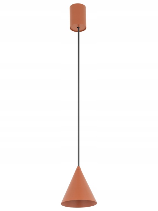 Závěsná Lampa Zenith Xs cihlová 1xGU10 130 cm stropní moderní 10W IP20