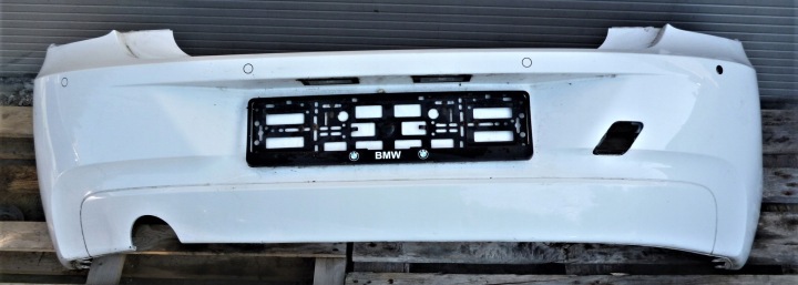 BMW 1 F20 Paraurti posteriore posteriore BIALY PDC