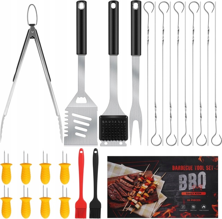 Sada grilovacího příslušenství – kompletní dárková sada pro grilmastera