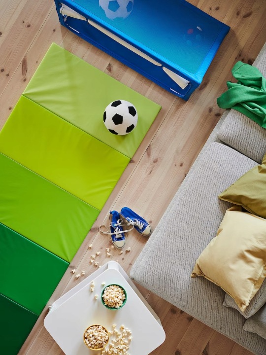 Ikea М'яка іграшка м'який плюшевий м'яч для дітей біло-чорний м'яч футбольний 20 см — фото 5