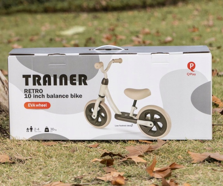 Біговел каталка для дітей 10" поролонові колеса EVA 2+ Trainer Qplay — фото 12