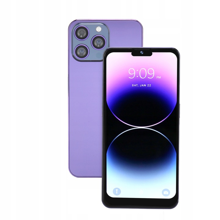 6,6 дюйма 3G Розблокований смартфон на Android 10 4 ГБ 64 ГБ Dual SIM FQ — фото 3