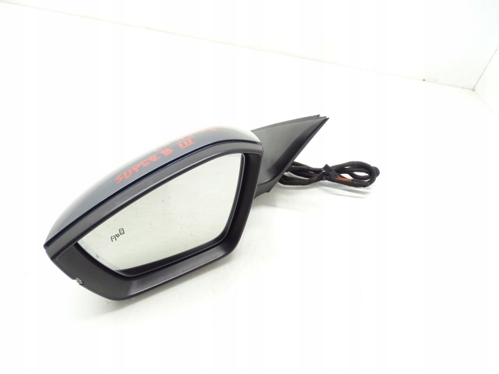 SPECCHIETTO RETROVISORE Esterne sinistra Anteriore SKODA SUPERB III 15+2PIN UK ASYSTENT OSSATURA
