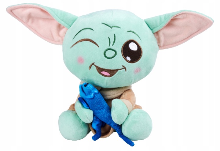 DISNEY зоряні війни м'яка іграшка GROGU STAR WARS MANDALORIAN з ящіркою — фото 2