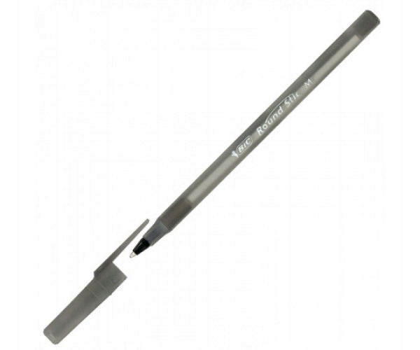 Ручка BIC ROUND STIC чорний — фото 6